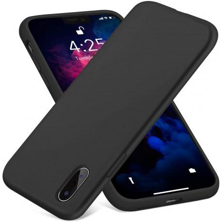 Silicone case for IPhone X black - 3