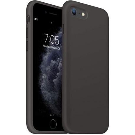 Black Silicone Case for Apple iPhone SE 2020