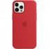 Apple Silicone Case for iPhone 12 Pro (Red)