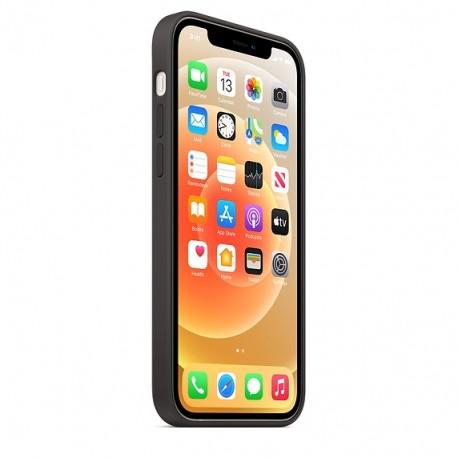 Apple Silicone Case for iPhone 12 Pro Max (Black) - 3