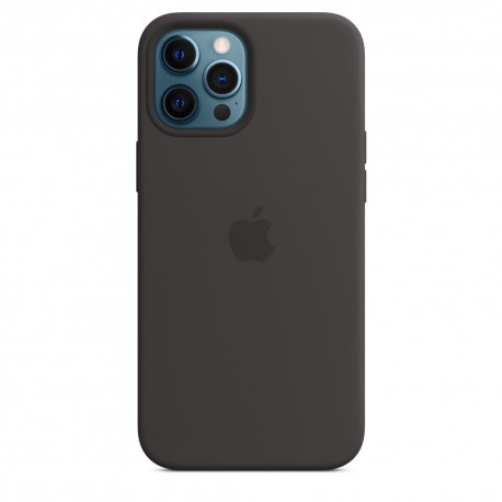 Apple Silicone Case for iPhone 12 Pro Max (Black) - 4