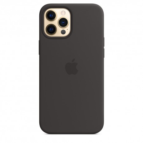 Apple Silicone Case for iPhone 12 Pro Max (Black) - 5