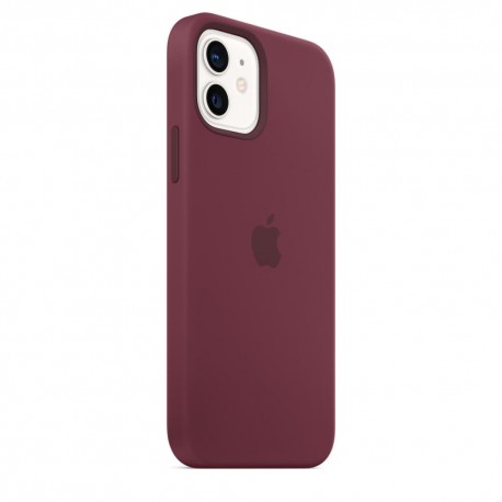 Apple Silicone Case for iPhone 12 (Cherry) - 2
