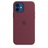Apple Silicone Case for iPhone 12 (Cherry)