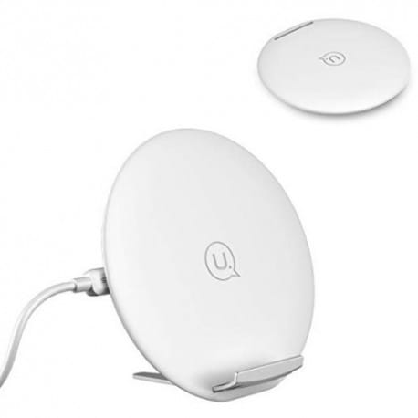 Wireless charger USAMS US-CD33 for Samsung и iPhone, 10W (white) - 2