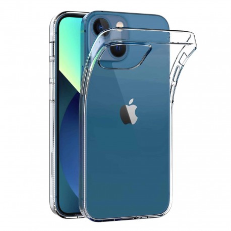 Silicone case for iPhone 13 transparent