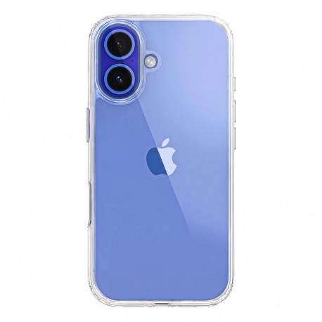 Silicone case for iPhone 16 Plus transparent