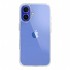 Silicone case for iPhone 16 Plus transparent
