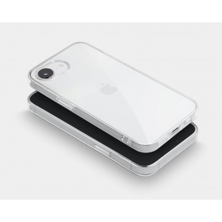 Silicone case for iPhone 16e transparent