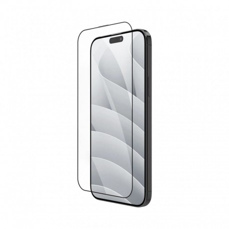 Screen protector with black frame for Apple iPhone 17e